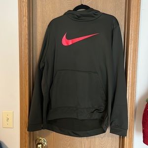 Mens Nike Army Green Hoodie